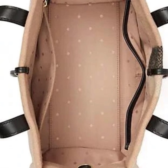 RARE Kate Spade Washington Square Sam Multicolor Wool Felt/Leather Satchel - Picture 11 of 12